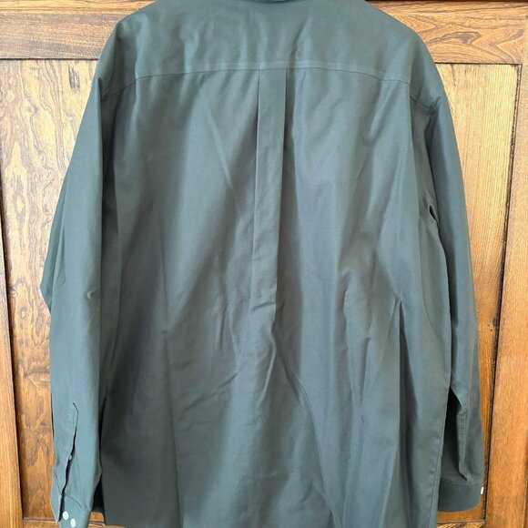 Mens army green shirt - Picture 2 of 2